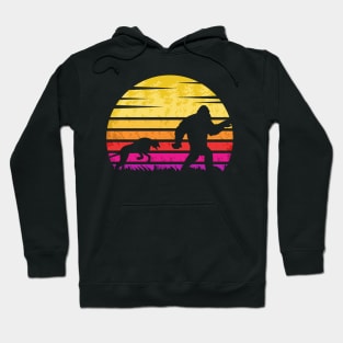 bigfoot cheetah vintage Hoodie